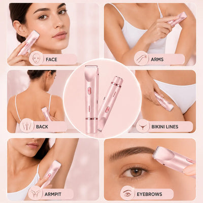 Dual Head Bikini & Facial Trimmer
