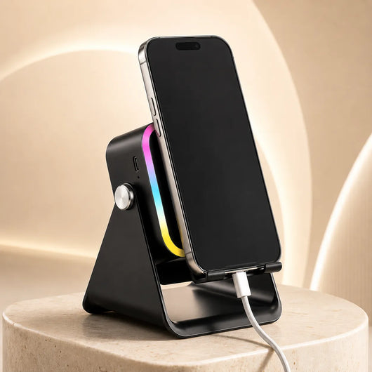 Wireless Bluetooth Speaker with Phone Stand