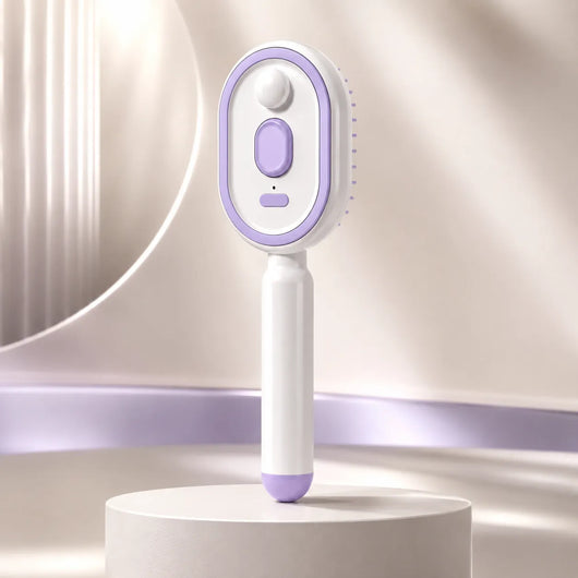Electric Self-Cleaning Hair Brush